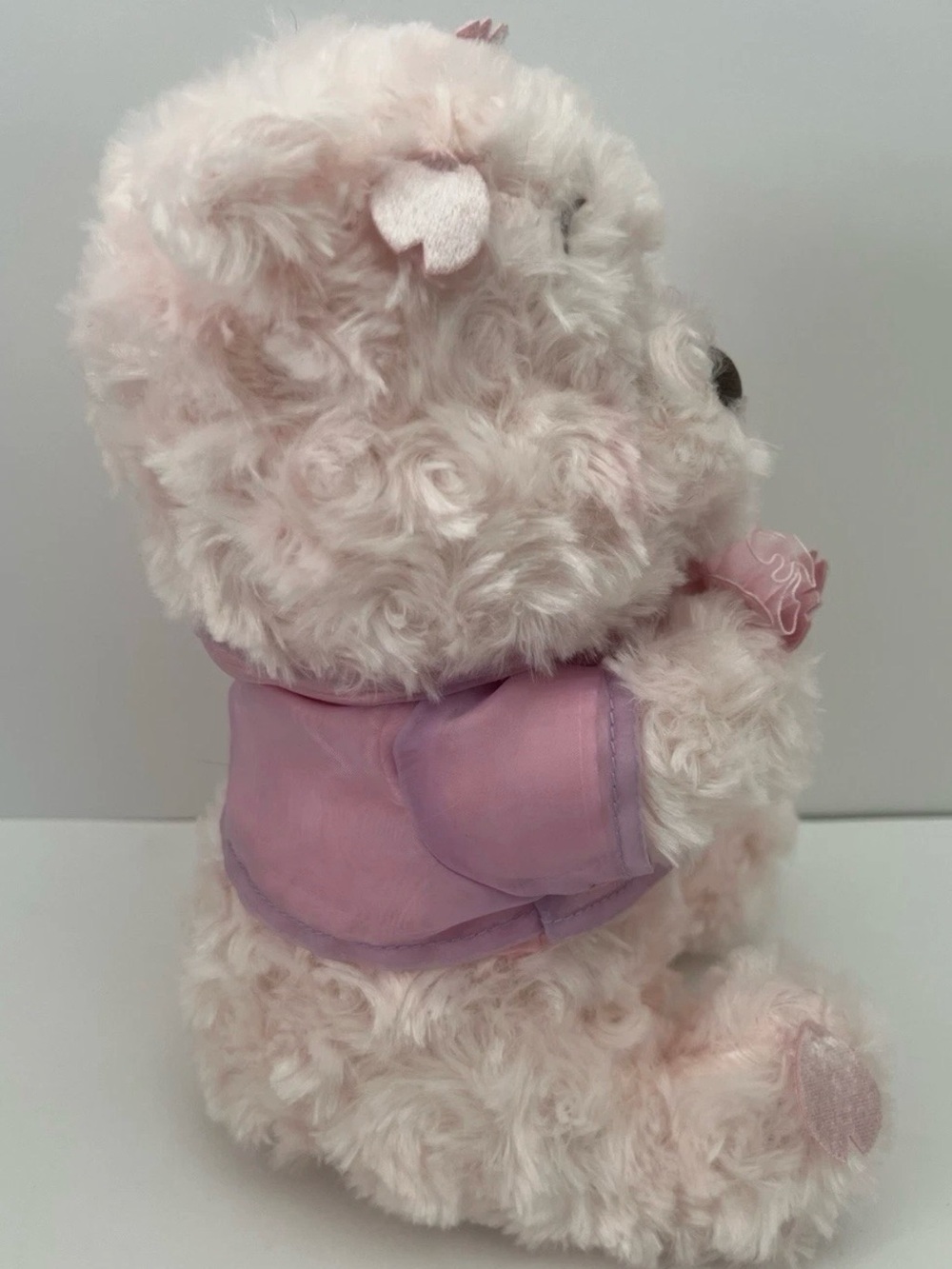 Disney Store Winnie the Pooh Plush SAKURA Cherry Blossom Pink Flowers Hong Kong - Picture 4 of 11